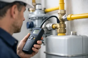 Έλεγχος στεγανότητας αερίου δικτύου για ασφάλεια